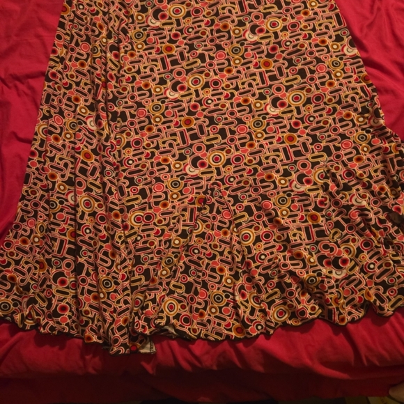 Tribal Dresses & Skirts - Tribal Multicolor Geometric Midi Skirt